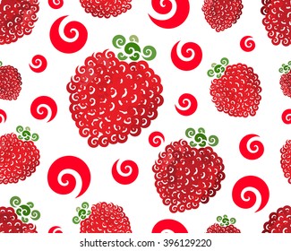 Raspberry swirl seamless