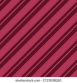 Vinho de framboesa e Chocolate Cosmos Geometric Diagonal Lines Vetor Padrão sem emenda