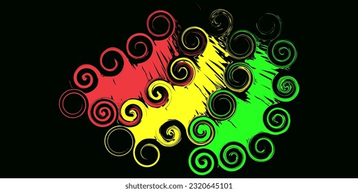 rasta color design abstract background green art reggae illustration yellow red jamaica graphic pattern texture music jamaican colorful symbol rastafari flag vector vintage sri lanka ceylo photography