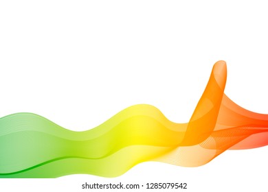 rasta line wave abstract background 