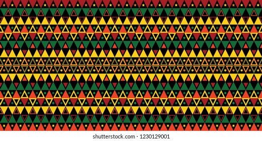 Rasta Reggae Pattern