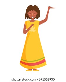 Rastaman. Vector. Cartoon. Isolated art on white background. Flat