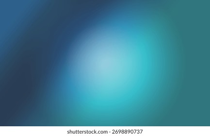 Raster abstract dark blue blurred background, smooth gradient texture color, shiny bright website pattern, banner header or art image

