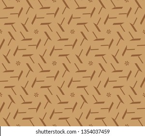 Raster abstract geometric background. Seamless pattern with rhombus and polygons forming abstract wallpaper. 