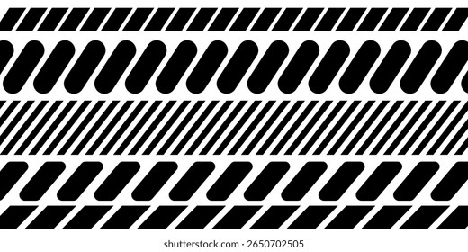 Raster abstract geometric seamless pattern with vertical fading lines, tracks, halftone stripes. Extreme sport style illustration, urban art.