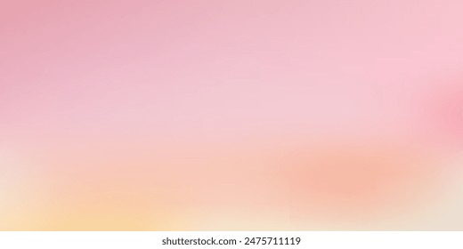 Raster abstract red blurred background, smooth gradient texture color