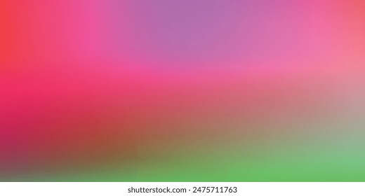 Raster abstract red blurred background, smooth gradient texture color