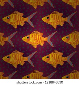 Raster abstract seamless pattern, stylized pattern background, tiles pattern in black, white and gray colors.