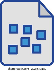 Raster File Isolated Vector icon which can easily modify or edit

