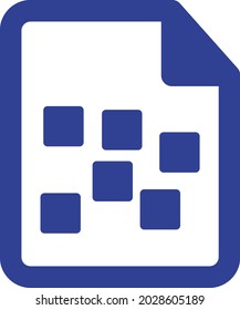 Raster File Isolated Vector icon which can easily modify or edit

