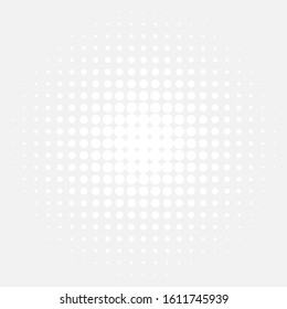 Raster halftone spotted background. Raster circles. Bitmap pattern. Circle abstract background. Vector bitmap raster. Dotted background. Pop art background.