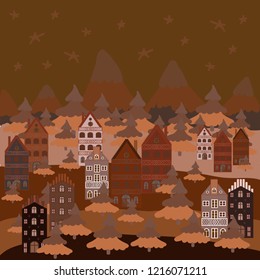 Raster illustration. Endless background with hand drawn figures on white, blue and black colors. Pattern for wrapping, cover, background, surface print. Seamless raster love pattern with hearts.