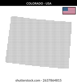 Raster map of Colorado regions