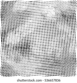 raster pattern with pixel halftone effect. vector. new style out of the ordinary geometric. fabric, paper or for art.