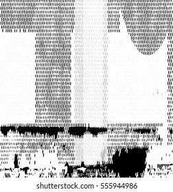 raster pattern with pixel halftone effect. vector. new style out of the ordinary geometric. fabric, paper or for art.