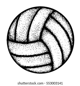 Raster realistic soccer ball in classic black and white colors. Isolated on white.