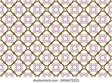 Raster rich ornament. Sloping seamless colorful ornament for design and backgrounds. 