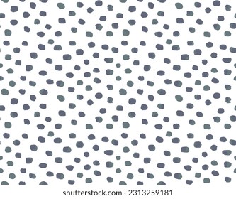 Patrón floral sin soldadura de rastrillo con rosas grises, efecto acuarela.Patrón sin inconvenientes. textura de punto de polka casual negro de invierno. doodle estiloso dibujado a mano
