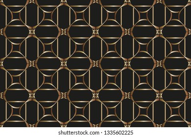 Raster seamless geometric pattern. geometrical texture with hexagonal grid, diamond shapes, triangles, mesh, lattice. Simple abstract repeat background. Modern design for decor, 