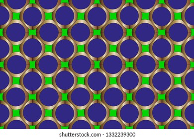 Raster seamless pattern. Rich fashionable floral texture for wallpaper, interior, tiles, print, textiles, packaging and various types of design. Luxury  vector pattern