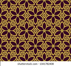 Raster seamless pattern. Rich fashionable floral texture for wallpaper, interior, tiles, print, textiles, packaging and various types of design. Luxury  vector pattern.   