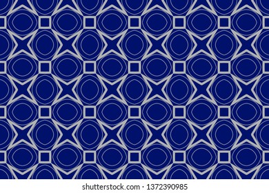 Raster seamless pattern. Rich fashionable floral texture for wallpaper, interior, tiles, print, textiles, packaging and various types of design. Abstract classic golden pattern White lines 
