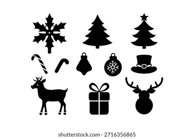 ícone de natal rasterizado criado