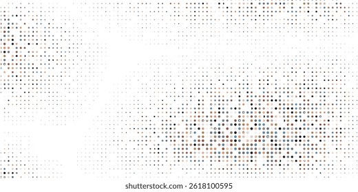 Rasterized halftone universal template for universal
 use: design, web design, background for text
