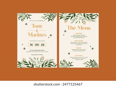 Rastic Wedding Invitation Template**_ is clean, modern, simply style, and moreover it’s friendly use. It’s Quick And Easy to use to save your time.