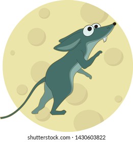 Rat is asking for some food.