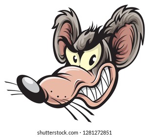 Rat Cartoon Character