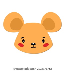 Rat Chinese zodiac sign. Mouse animal