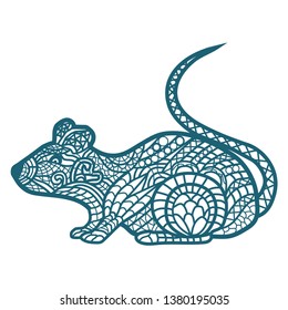 Rat close up.