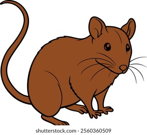 Rat design art illustrator eps vector