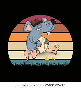 Rat Design For Print Items