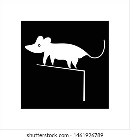 Rat Icon, Animal Icon Vector Art Illustration