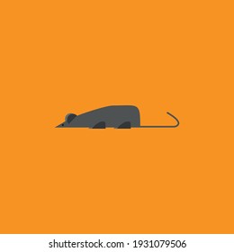 Rat icon. Rodent symbol. Logo design element