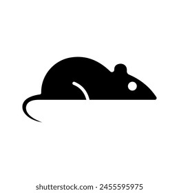 Rat icon. sign for mobile concept and web design color editable
