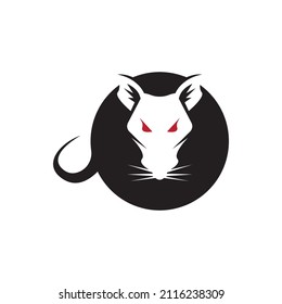 Rat icon and symbol vector illustration