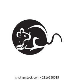 Rat icon and symbol vector illustration