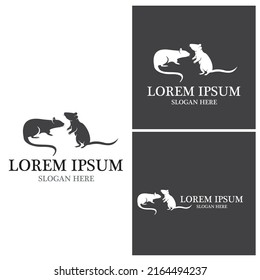 Rat icon and symbol vector illustration