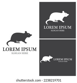 Rat icon and symbol vector illustration