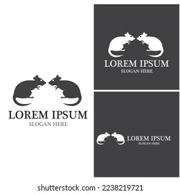 Rat icon and symbol vector illustration
