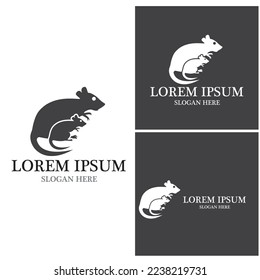 Rat icon and symbol vector illustration