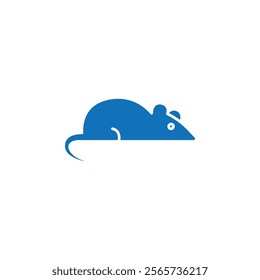 Rat icon Thin line illustration set