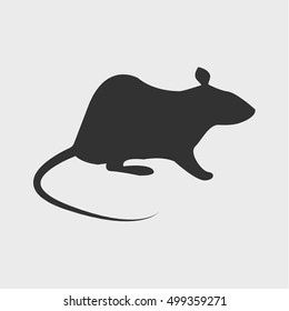 rat icon, vector design