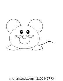 rat  icon vector illustration logo template