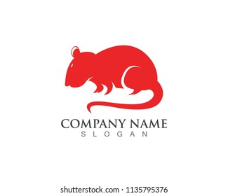Rat logo design symbol