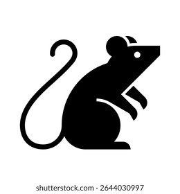 Rat Logo. Icon design. Template elements