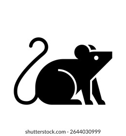 Rat Logo. Icon design. Template elements